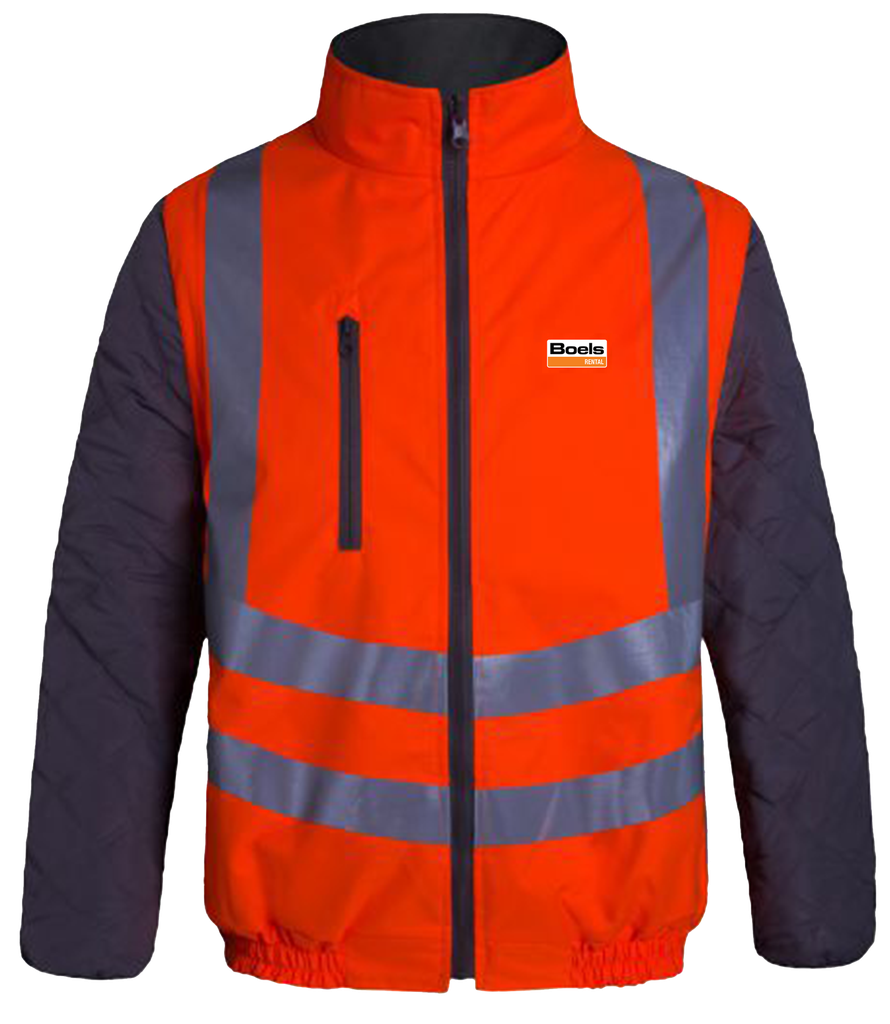 REVERSIBLE HI VIS RIPSTOP BODYWARMER Eurox Workwear PPE. and Safety Solutions
